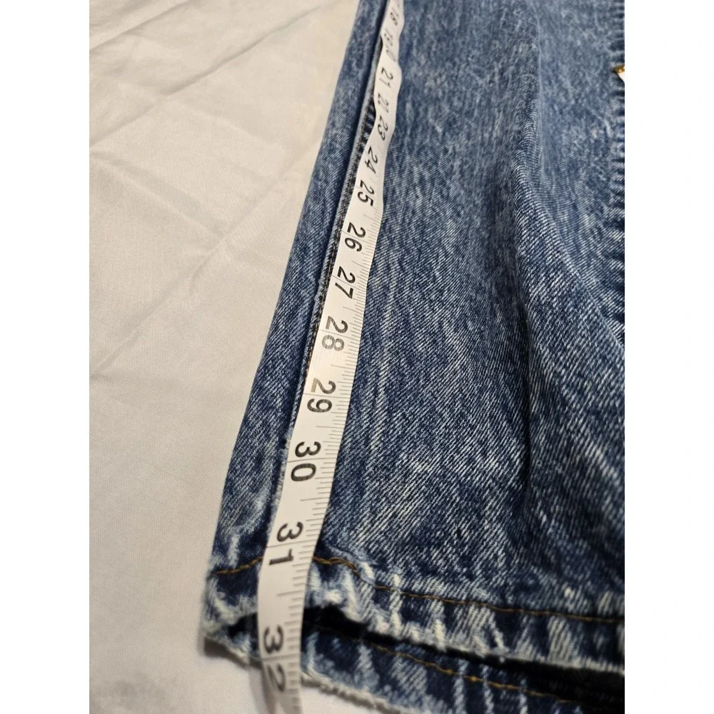 Vtg Levis 550 Orange Tab Jeans Made USA 33x32 Relaxed Fit 1998 Stonewash Denim